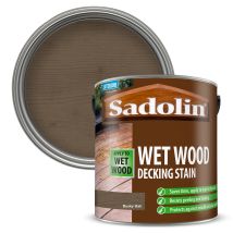 Wet Wood Decking Stain - Dusky Oak - 2.5l - Sadolin