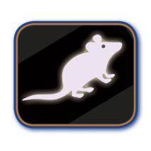 VADIGRAN LED Pointer Maus – Interaktives Katzenspielzeug – 100 Stunden Batterieleistung – Sichtbarkeit 1-3 m
