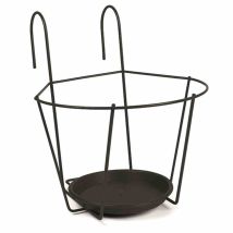 Blumentopfhalter Ø 25 Cm, Schwarz Zum Einhängen