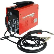 MIG 90A – Soldador de arco portátil – 90 A – 230 V – 0.6-0.8 mm – Incluye pinza de masa y antorcha