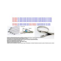 Avl - Sfera Standard In Acciaio Inossidabile Flangia 4,6x260 Mm Confezione Da 100 Unità
