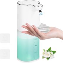 Automatischer Seifenspender, 400 Ml, Wandmontierter Automatischer Seifenspender, Mit Wiederaufladbarem Usb, Ipx5 Wasserdichter Berührungsloser 
