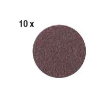 Disco abrasivo 20 mm grano 100 – 10 unidades – Ideal para lijado y pulido en madera, metal y plástico