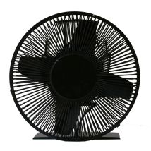 Ventilator für Holzofen – 17,5 cm x 17,5 cm x 11 cm – Schwarz – Stahl