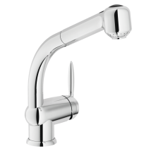 Miscelatore Per Lavello Monocomando Con Doccetta Estraibile Nobili Serie Ovetto Nu12513/8cr Cromato - Ottone