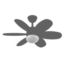 Paralume Bianco in Policabonato per Ventilatori Alves e Sofia – 8435684313849