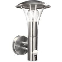 Arlux Lighting – Lampada da parete per esterni con rilevazione di movimento – Protezione IP44 – Finitura antracite