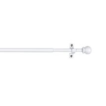 Portavisillo Extensible Metal Ø10mm 70-120cm Blanco Cintacor