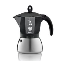 Moka Induction 6 Cup Espresso Maker Black - Bialetti