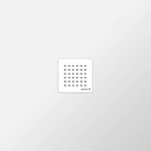 Polysan Flexia - Plato De Ducha, 80x80 Cm, Dimensiones Ajustables, Blanco 72941
