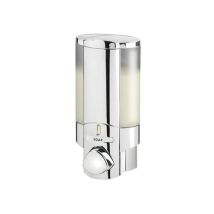 Euroshowers Single Aviva Liquid Soap Shampoo Shower Gel Dispenser Pump Chrome