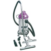 Aspirador seco y mojado SIDAMO 20402008 – Capacidad 30L – Filtro clase M 99,9% – Tubos de acero inoxidable – Uso intensivo