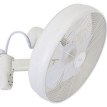 Ventilatore da parete LUCCI AIR con telecomando – 460 x 460 x 350 mm – 50 watt – Idraulica riscaldamento
