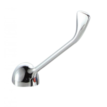 Klinischer Hebel für Mixer – Teorema Golf Plus – Messing – Chrom – Höhe unter dem Auslauf – Küchenarmatur