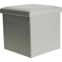 Storage-solutions Sitzpuff Hellgrün 38x38x38 Cm
