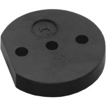 Supporto Nylon Nero D.60mm H.10mm Per Art. 3000 259 313 Intersteel