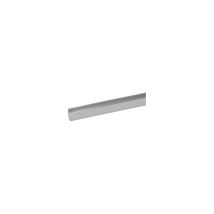 Perfil de canalón simple de aluminio – 1033160 – Acabado metálico