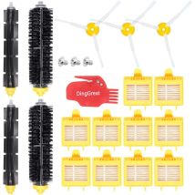 Accessory For Irobot Roomba 700 Series Maintenance Kit With Brushes & Filters For Irobot Roomba 720 750 760 765 770 772 772e 774 775 776 776p 780 782 