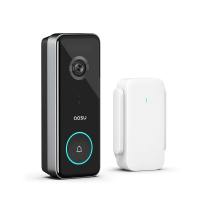 Aosu - Timbre Inalámbrico Con Cámara Impermeable, 2k Video Timbre Inteligente Wifi Reconocimiento De Personas, Sin Cargos Mensuales, Batería De 180 
