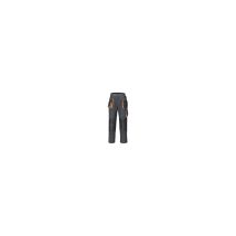 Terratrendjob Bundhose Größe 52 – anthrazit/orange – 65% Polyester, 35% Baumwolle – 270 g/m² – Gartenhose