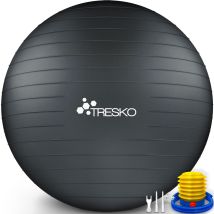Tresko Palla Fitness, Palla Pilates Anti-scoppio 55cm/65cm/75cm/85cm 65cm