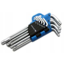 Clés Torx Hepoluz Ht1w814 Acier Chrome Vanadium 9 Pcs
