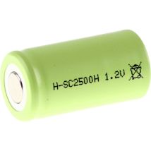 Batteria Ricaricabile Speciale Sub-c Nimh 1.2 V 2500 Mah - Mexcel