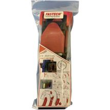 Fastech - 906-810-bag Klettband Mit Gurt Haft- Und Flauschteil (l X B) 810 Mm X 50 Mm Schwarz, Rot 2