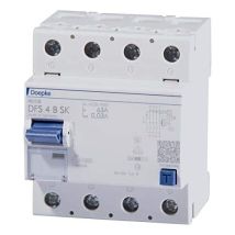 Doepke 4014712213760 Fi Interrupteur Fi Dfs4 06309144998hd 4/0,03-b Sk Hd Assortiment De Bornes De Courant D'Erreur