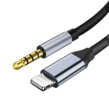 Cctv-kabel Und Adapter, Lightning Auf 3,5 Mm Aux-audiokabel Ist Geeignet Für Apple-handy-auto-audio-adapterkabel, 1 Meter