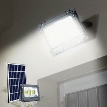 Faro LED solare Bluetooth – 20W – 2000 lumen – Alluminio anodizzato – IP65 – 30,5 x 6,9 x 24 cm