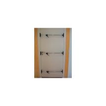 Glück Türspanner Universalspanner 65-110mm – Spannkraft bis 90kg – kippbare Auflageflächen – Gesamtlänge 1100mm