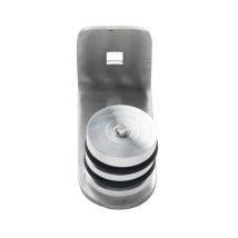 Supporti Di Fissaggio Duval 40 Mm Inox 316 Satinato Resistente Alla Corrosione Include Ferramenta
