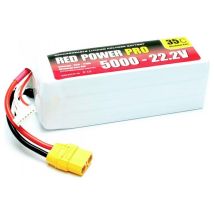 Red Power Modellbau-akkupack (lipo) 22.2 V 5000 Mah 35 C Softcase Xt90