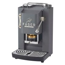 Kaffeemaschine Faber Pro Deluxe Gray Daytona Chrom Glasbehälter Geräuscharm