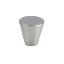 Design Mat - Konischer Knopf Ø20 X 27 Mm T Edelstahl Gebürstet - Dmk005.in.20.5