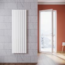 Elegant - Radiadores De Agua Caliente 1600 X 542 X 48 Mm,radiador De Salón Potencia 868 W,doble Capa Vertical,conexiones Centrales G 1/2' - Blanco
