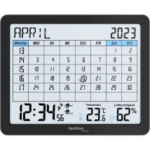 Techno Line - Wt2600 Radiocontrollato Calendario Nero Tempi Di Allarme 2