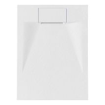 Soho Smc Duschwanne Slimline – Nur 35 Mm Flach, Modern & Robust:weiß, 100x80 Cm