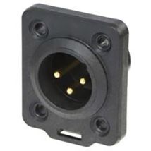Nc3mdx-top Xlr-steckverbinder Stecker, Einbau Polzahl: 3 1 St. - Neutrik