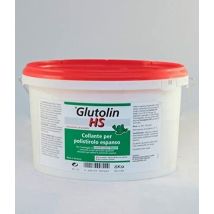 Colla X Polistirolo Glutolin Hs 8kg Incolla Depron Polistirene Isolante Termico