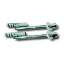 Anzapack 802021m Set De Vis Pour Fixation De Toilettes En Acier Inoxydable