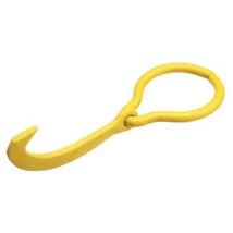 Gancho giratorio OCHSENKOPF – Acero al cromo-vanadio – Diámetro del anillo 125 mm – Capacidad de carga 13 kN – Longitud total 400 mm