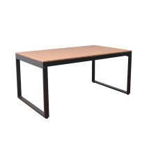 Home Deluxe - Tavolo Da Giardino Effetto Legno Siera – 160 X 90 Cm Misura 160x90