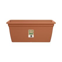 Vaso Fioriera Mediterran Terrace Trough 80cm Terracotta