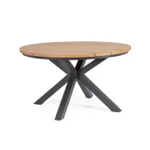 Bolzano Zefiro Tisch Ø130 Anthrazit Aluminium