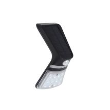 Aplique Ilumin Solar 1,5w 220lm 4000k Ip65 Ext. Par Polic Ne