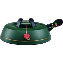 Krinner – 94105 – Christbaumständer Basic S für Bäume bis 200 cm – Ø 28 cm – 3,4 kg – Wassertank 1,0 l – grün