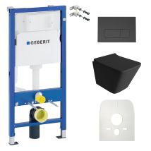 Geberit Wc Set Mit Vorwandelement, Wand-wc Und Spülknopf