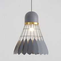 E27 Industriel Vintage Métal Suspensions Badminton Retro Plafonnier Luminaire Vintage Plafond Plafonnier Lumiere Lampe Pendentif Lumiere Antique 